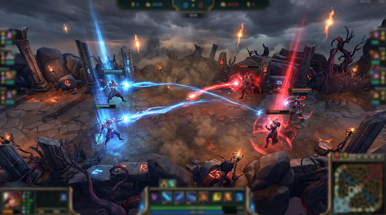 玩物社区英雄联盟团战解说视频